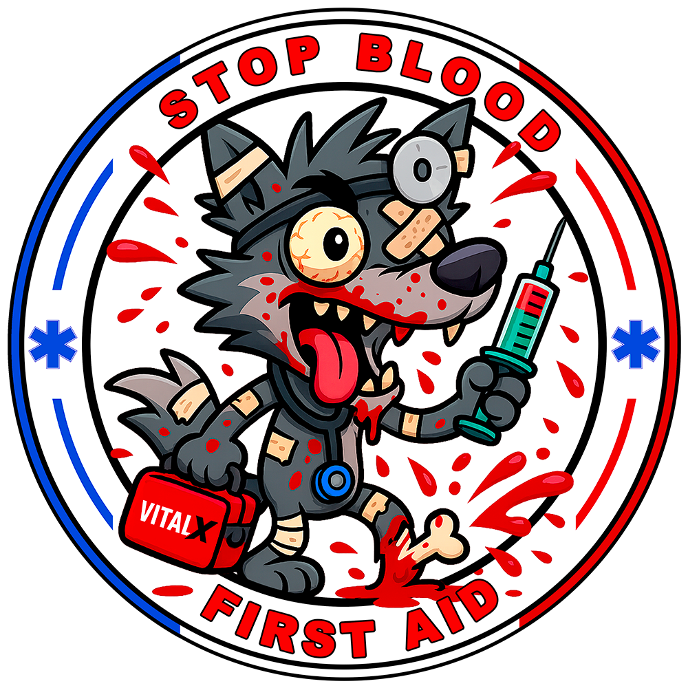 Écusson logo stop blood